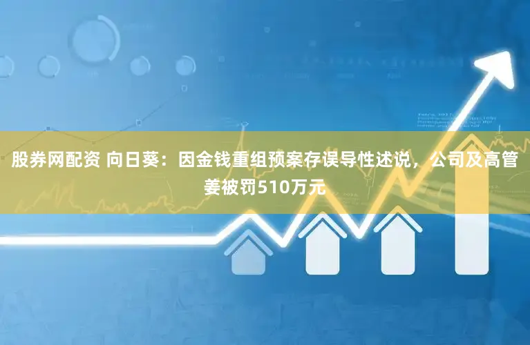 股券网配资 向日葵：因金钱重组预案存误导性述说，公司及高管姜被罚510万元