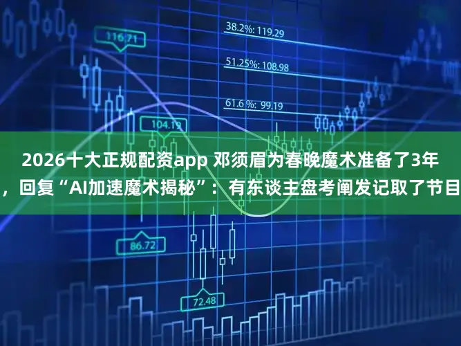 2026十大正规配资app 邓须眉为春晚魔术准备了3年，回复“AI加速魔术揭秘”：有东谈主盘考阐发记取了节目