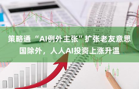 策略通 “AI例外主张”扩张老友意思国除外，人人AI投资上涨升温